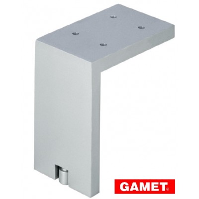 Алуминиев дизайнерски крак 100 мм – GAMET  |  Крака и колела