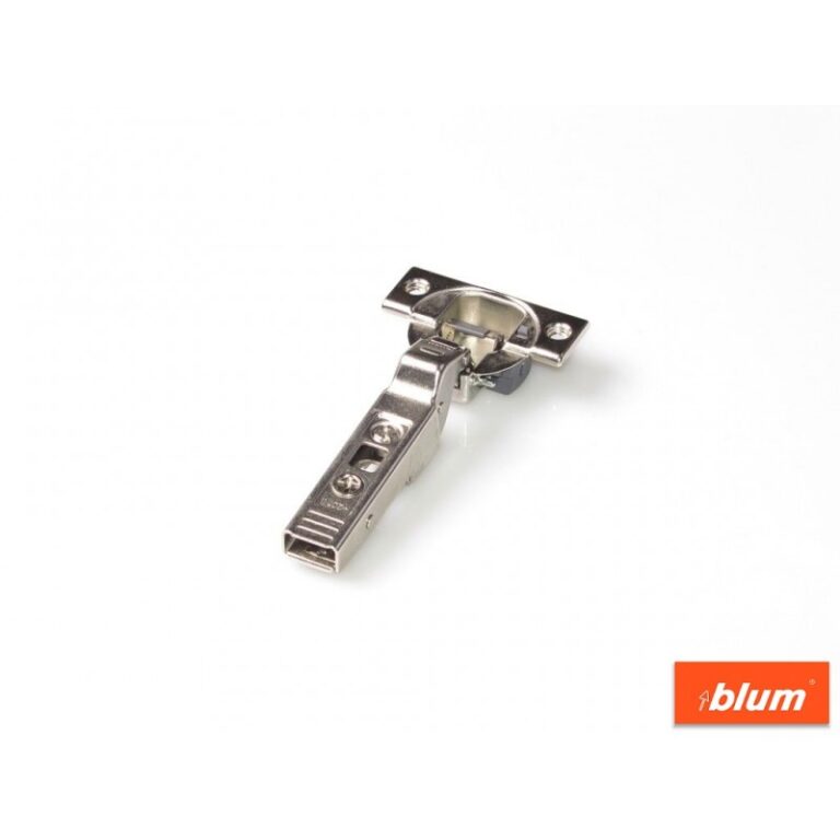 Furniture hinge BLUMOTION open edge on bevelled side +20° – BLUM  |  Blum