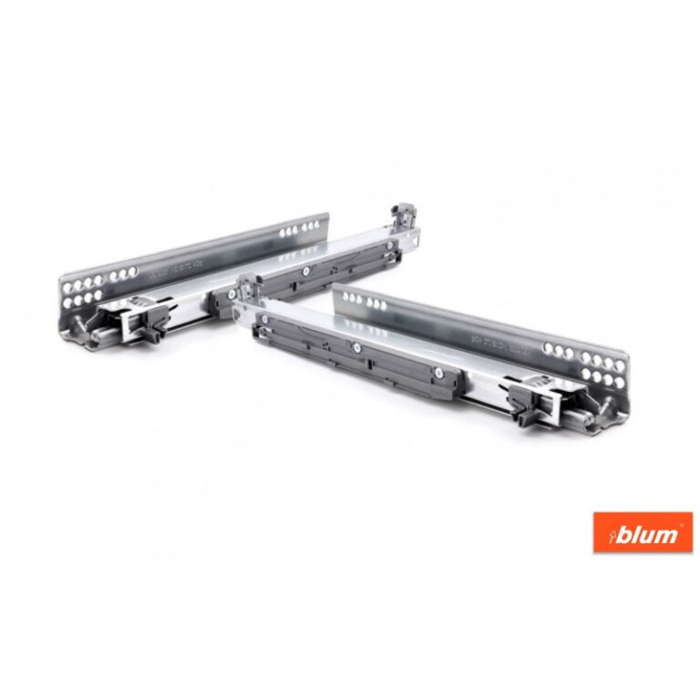 MOVENTO водач с пълно изтегляне със заключване – BLUM  |  Телескопични и долен монтаж
